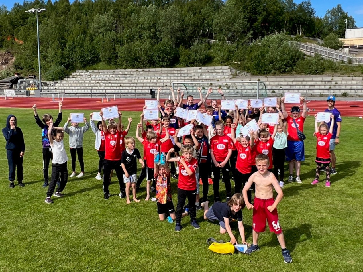 Friidrettsskole i skoleferien